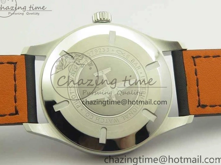 MIROTIME 0418 Efficient Mark XVIII Le Petit Prince IW327001 SS MKS 1:1 Best Edition White Dial On Leather Strap MIYOTA9015 V 7220